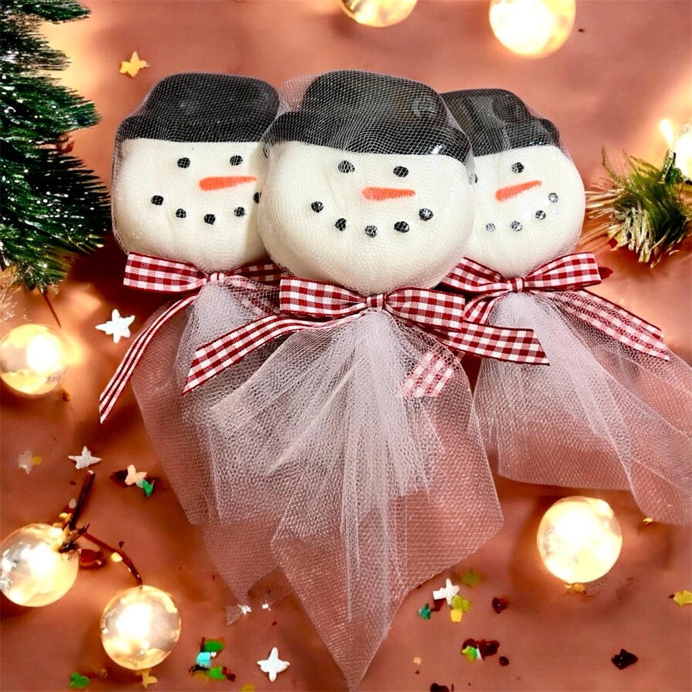 Snowman Head Bath Bomb